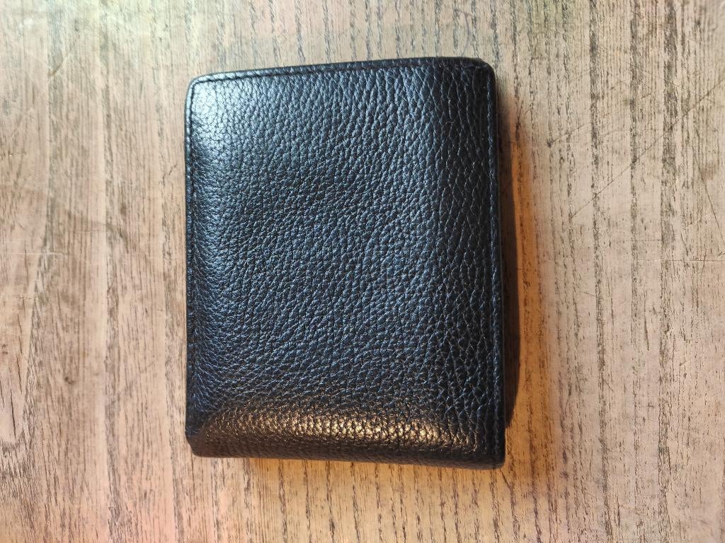 Lederen portefeuille, gemini leather, Autres marques, Cuir, Comme neuf, Enlèvement