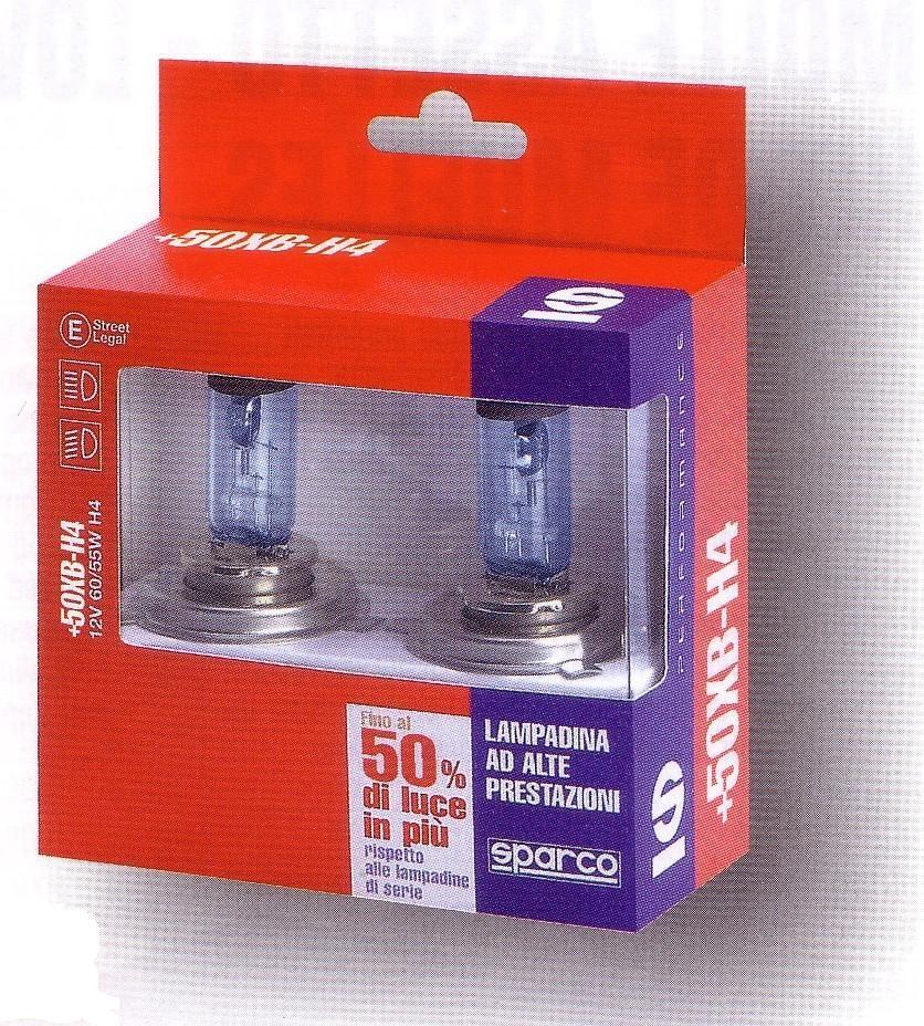 Sparco 90XW-H4-lampen, Ophalen of Verzenden, Nieuw