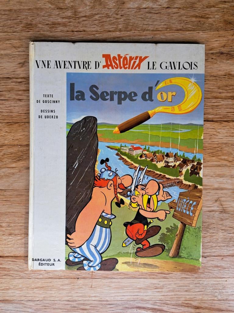 Asterix - La Serpe d’Or (1963) -  hardcover Dargaud, Enlèvement ou Envoi