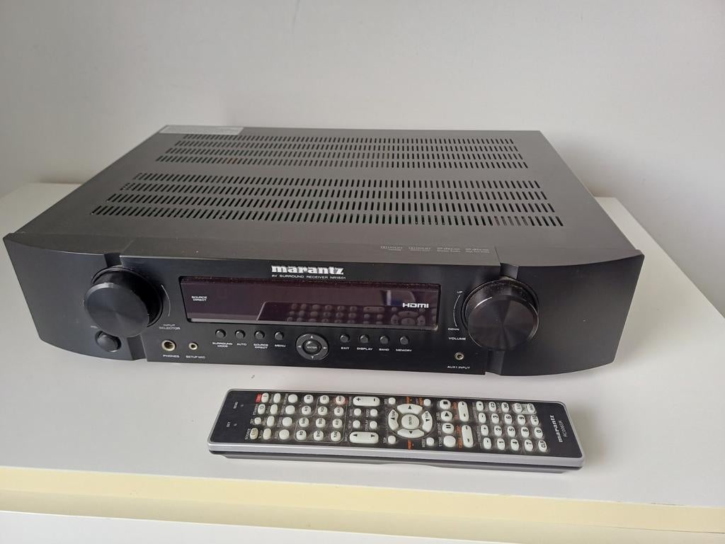 Marantz NR1501 receiver, Audio, Tv en Foto, Versterkers en Ontvangers, Gebruikt, Minder dan 60 watt, Ophalen, Marantz