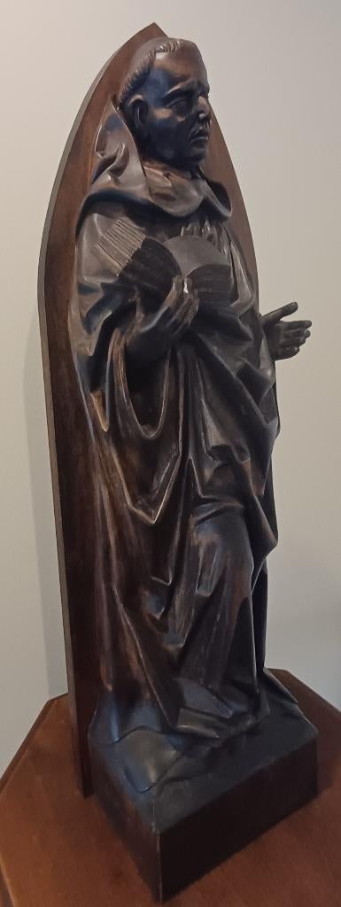 Houten heilige beeld, Antiek en Kunst, Ophalen