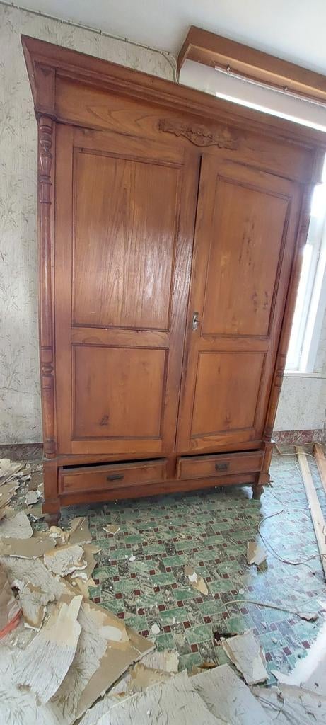 Antieke kast, Ophalen