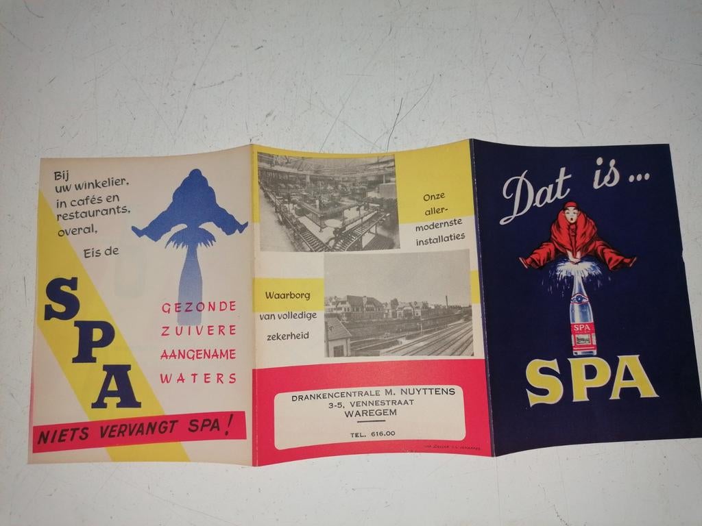 Ancien dossier de spa, Collections, Enlèvement ou Envoi