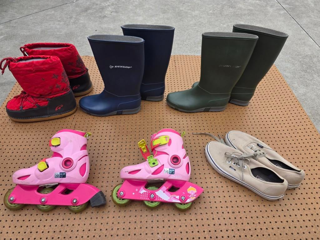 Ensemble de chaussures et bottes, baskets, patins à roues a, Vêtements | Femmes, Chaussures, Comme neuf, Boots et Botinnes, Bleu