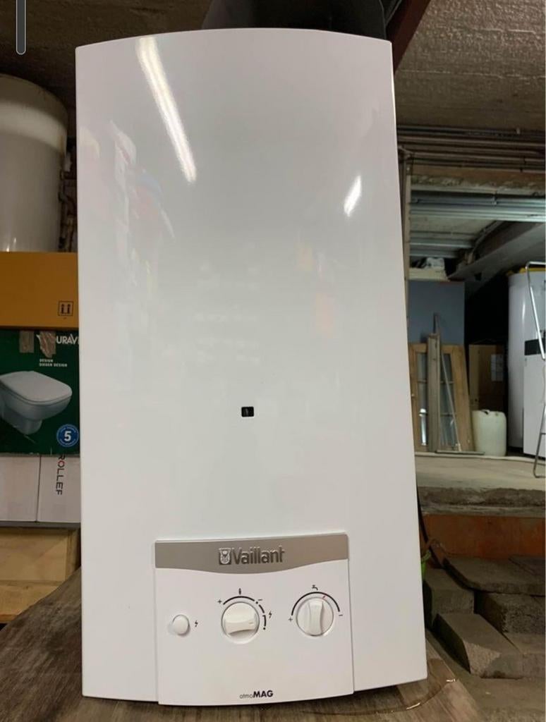 Chauffe eau vaillant atmomag au gaz, Ophalen