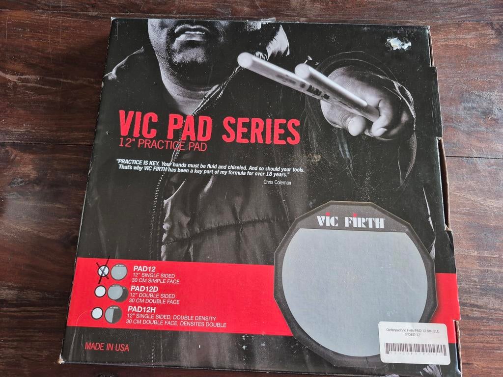 vic pad series 12 vic firth Oefenpad, Muziek en Instrumenten, Drumstellen en Slagwerk, Ophalen of Verzenden