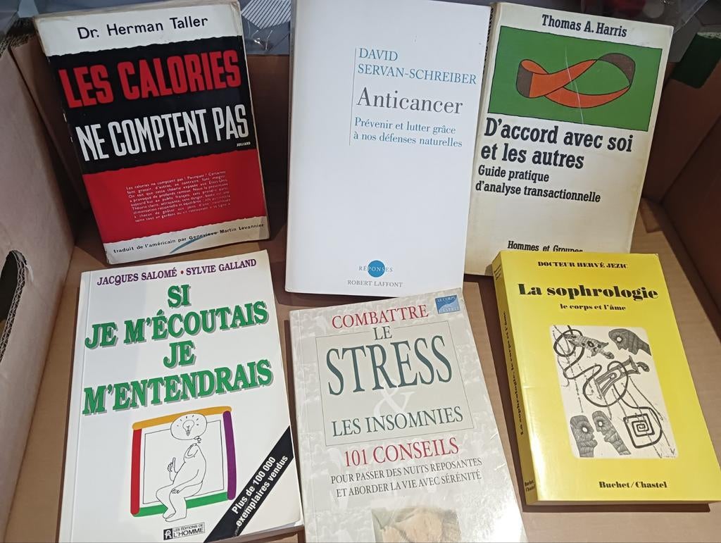 6 livres psy, Livres, Enlèvement