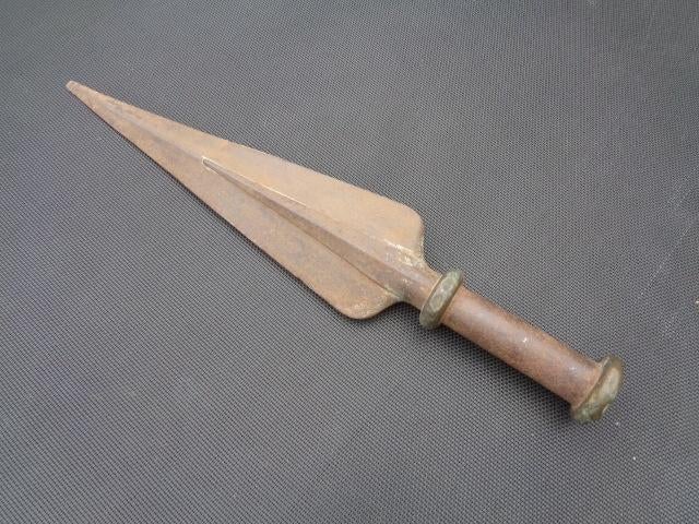 Oude vaandel spits , 44 CM lengte, Collections, Objets militaires | Seconde Guerre mondiale, Armée de terre, Enlèvement ou Envoi