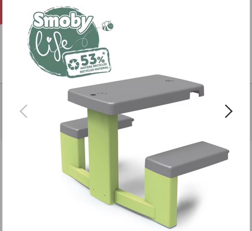 Table pique-nique SMOBY, Enfants & Bébés, Enlèvement, Neuf