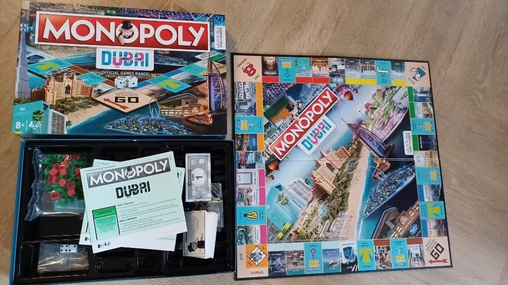 jeu de plateau limité New Monopoly Dubai Monopoly fine, Hobby & Loisirs créatifs, Jeux de société | Jeux de plateau, Neuf, 1 ou 2 joueurs