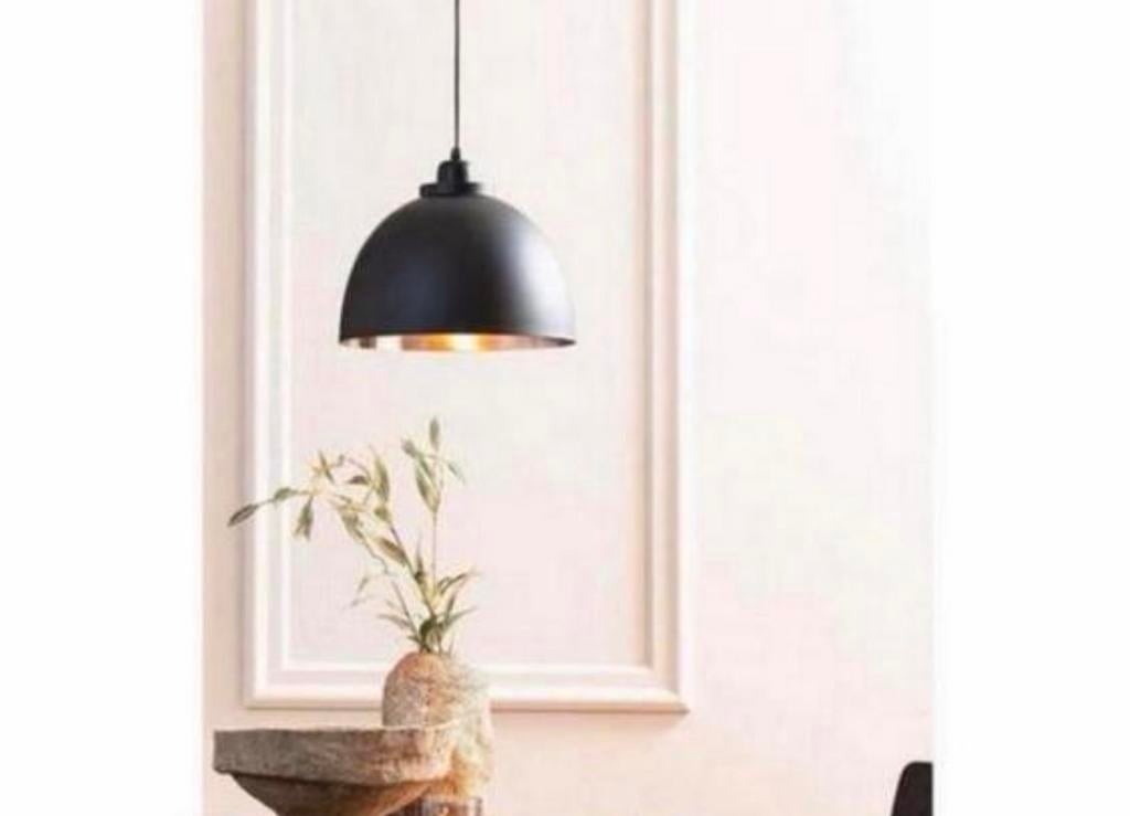 Nouvelle lampe suspendue industrielle gris mat-béton - lamp, Maison & Meubles, Enlèvement ou Envoi, Neuf, Métal, Industrieel