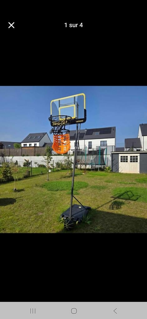 Panier de basket, Enlèvement, Ballon