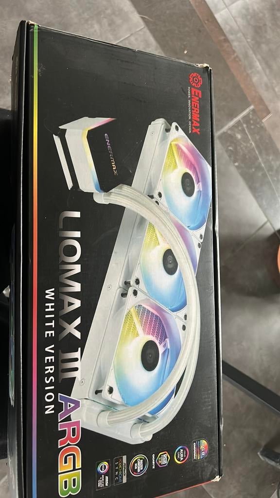 Enermax ELC-LMT360-W-ARGB, Computers en Software, Computerkoelers, Ophalen, Nieuw, Waterkoeling