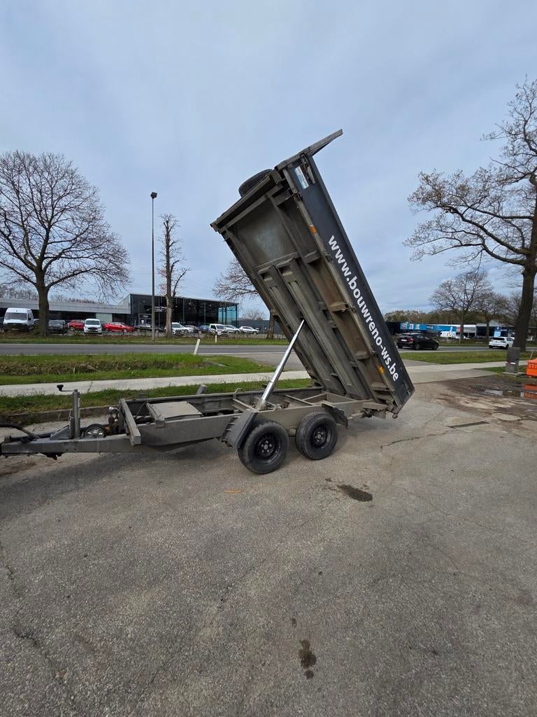 Kipper aanhangwagen, Ophalen