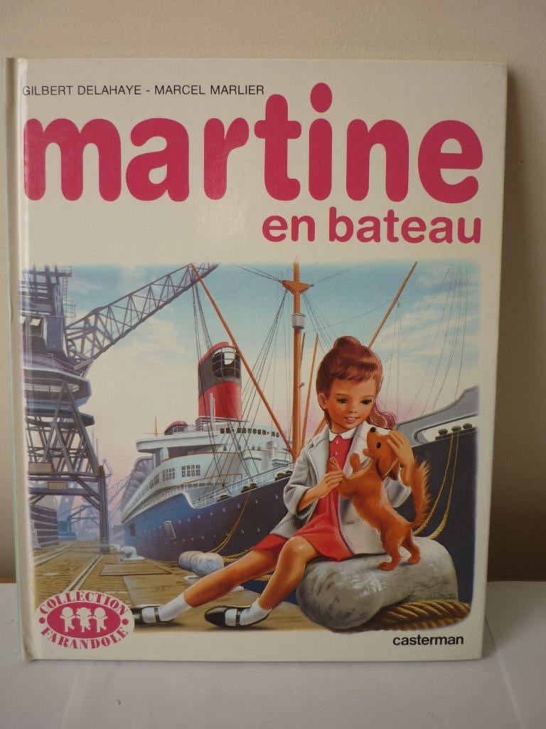 BD - Martine en bateau - Édition 1986 - Collection Farandole, Boeken, Stripverhalen, Ophalen of Verzenden