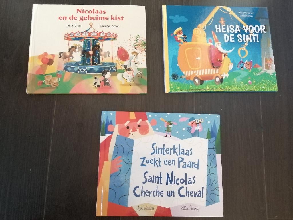 bijna nieuwe boeken SINTERKLAAS, Diversen, Sinterklaas, Ophalen of Verzenden, Zo goed als nieuw