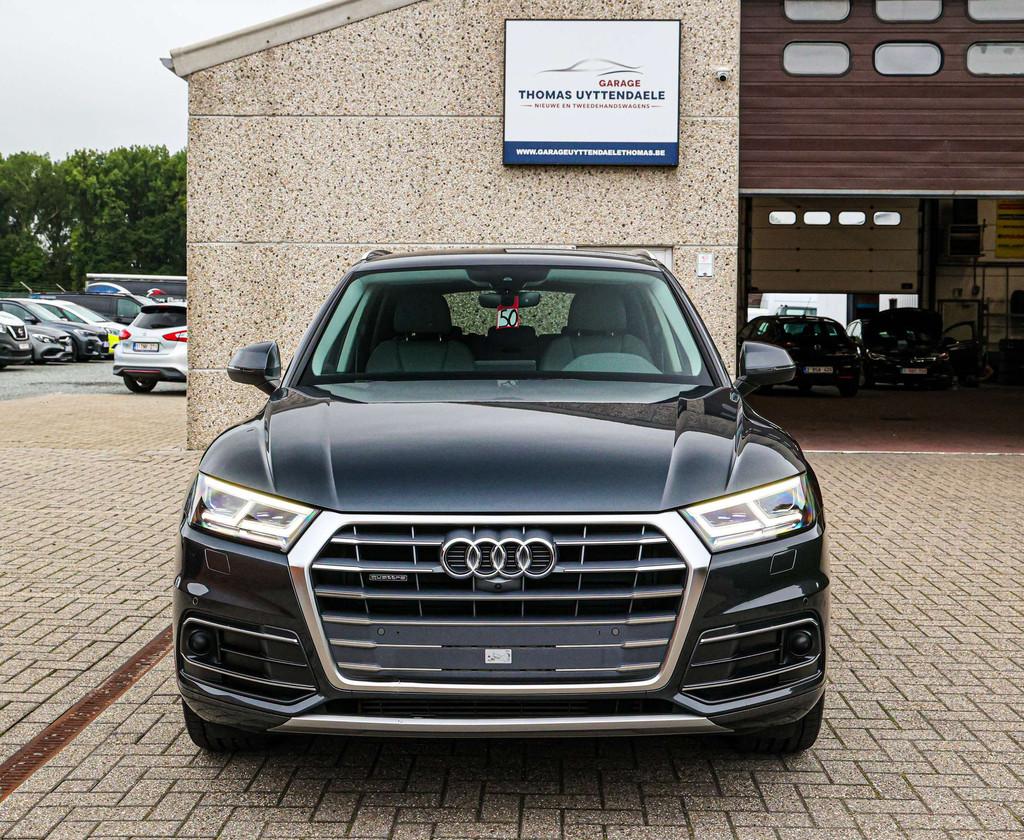 Audi Q5 QUATTRO*LEDER*STUUR+ZETELVERWARMING*NIEUWSTAAT*, Autos, Argent ou Gris, Achat, Euro 6, Entreprise