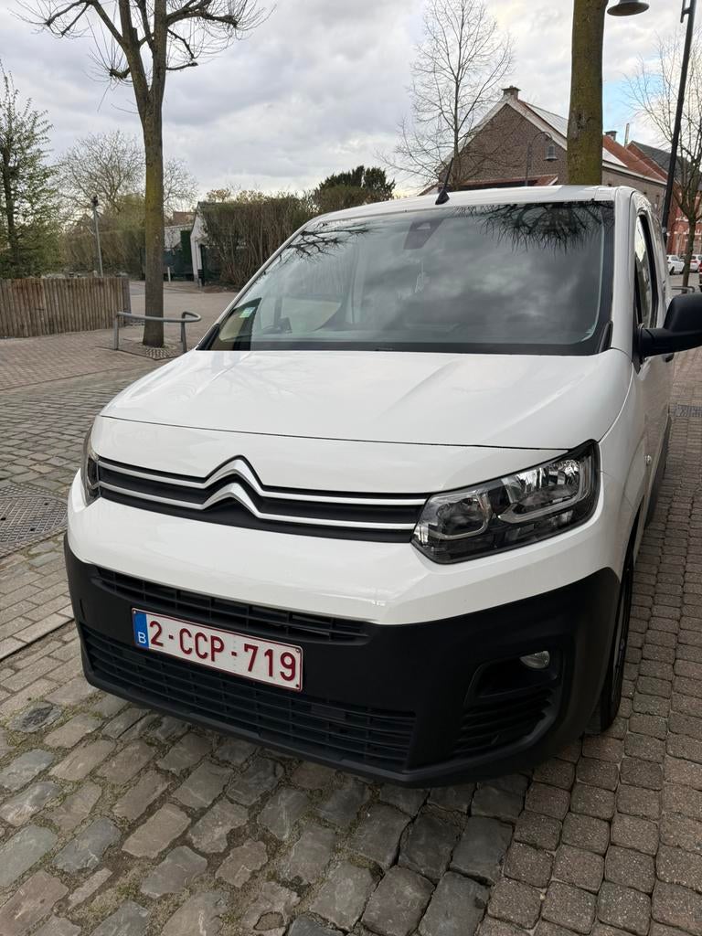 Citroen berlingo lichte vracht, Auto's, Citroën, Voorwielaandrijving, Stof, Euro 6, Wit