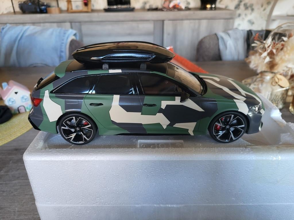 Audi RS6 schaal 1/18, Hobby en Vrije tijd, Modelauto's | 1:18, Ophalen of Verzenden, Nieuw, Auto