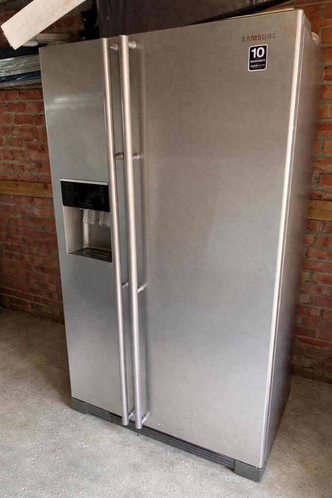 Amerikaanse koelkast, Elektronische apparatuur, Koelkasten en IJskasten, Ophalen, Gebruikt, Met aparte vriezer