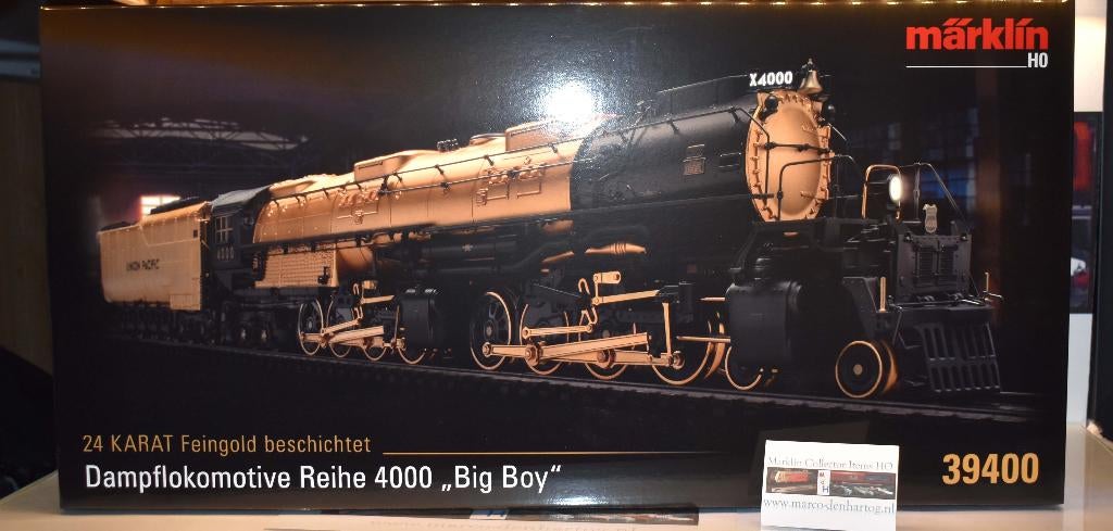 Märklin 39400 a Golden Big Boy, Hobby en Vrije tijd, Modeltreinen | H0, Nieuw, Locomotief, Wisselstroom, Märklin, Ophalen of Verzenden