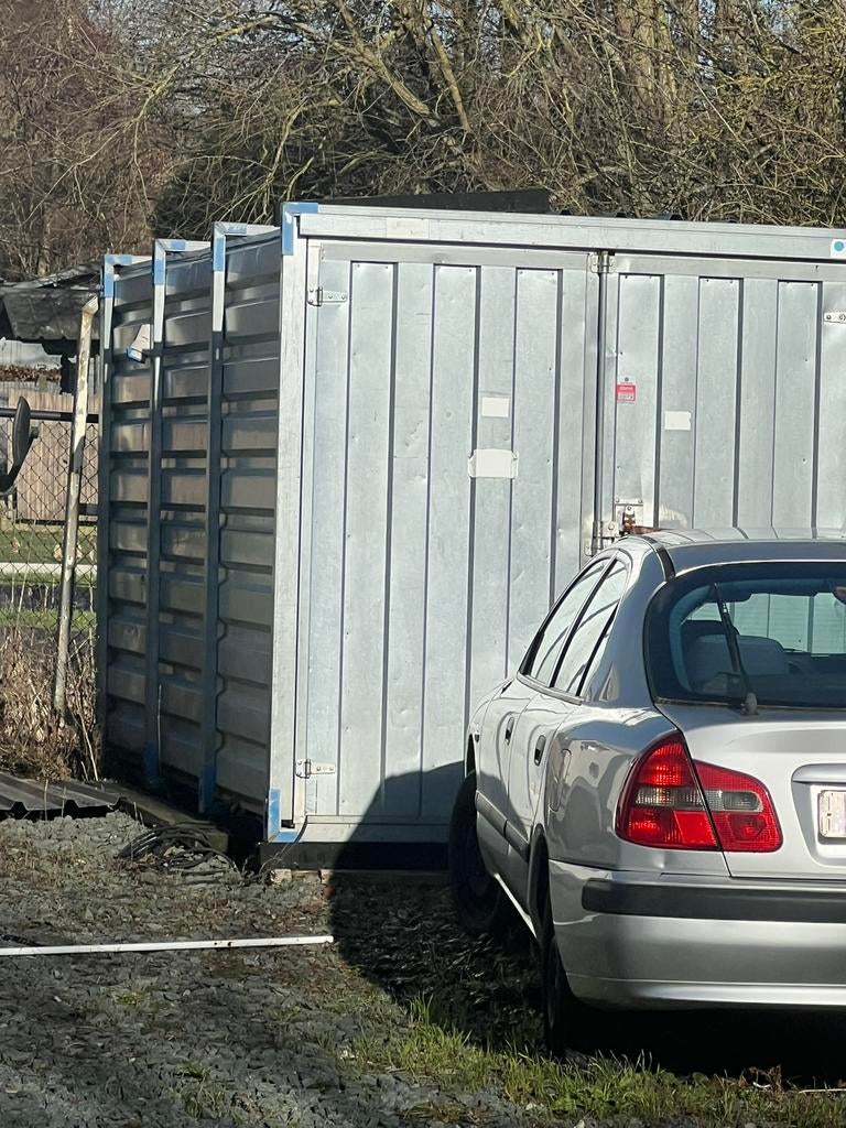 Metalen Container waterdicht met  houte vloer, Doe-het-zelf en Bouw, Containers, Ophalen
