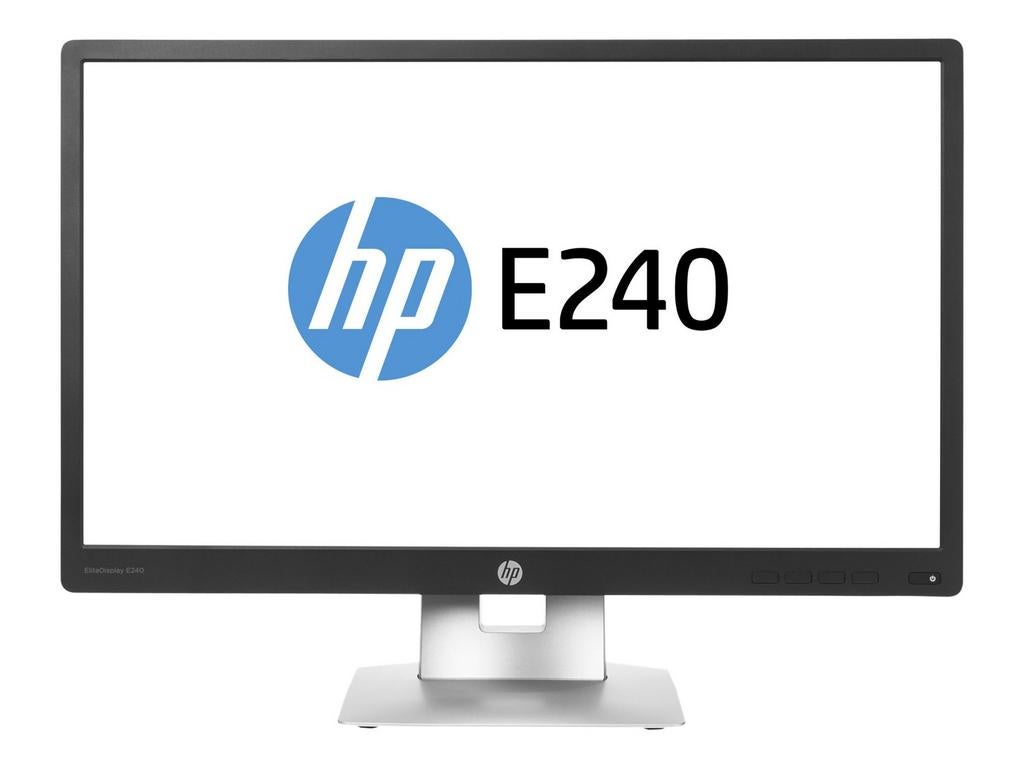 HP EliteDisplay E240 – Écran 24” Full HD IPS, Computers en Software, Monitoren, HD, HDMI, In hoogte verstelbaar, IPS