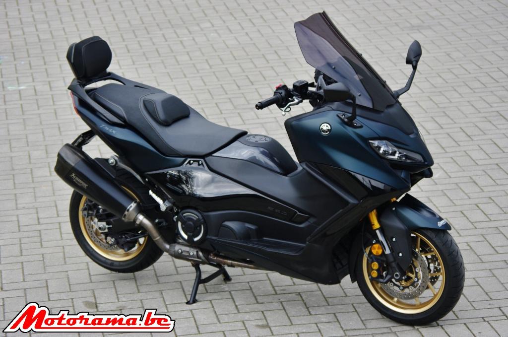 Yamaha Tmax 560 Techmax - 2023 - 10000 km, Motoren, Handvatverwarming, Bedrijf, 560 cc, Minimaal motorrijbewijs A2