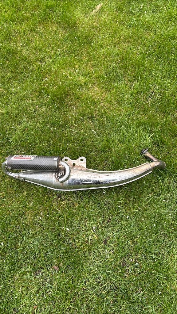 Giannelli 50cc 2takt terugloop uitlaat, Ophalen, Zo goed als nieuw, Uitlaat