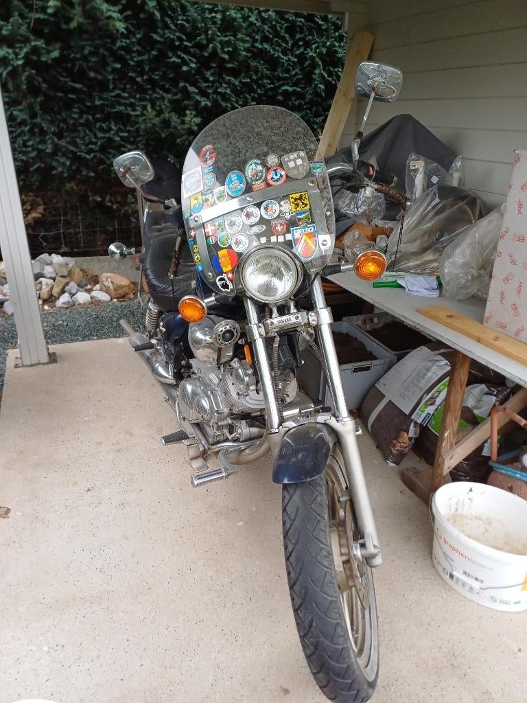YAMAHA VIRAGO 750 OLD TIMER 1993 + Gratis VÊTEMENTS, ect., Particulier, Chopper