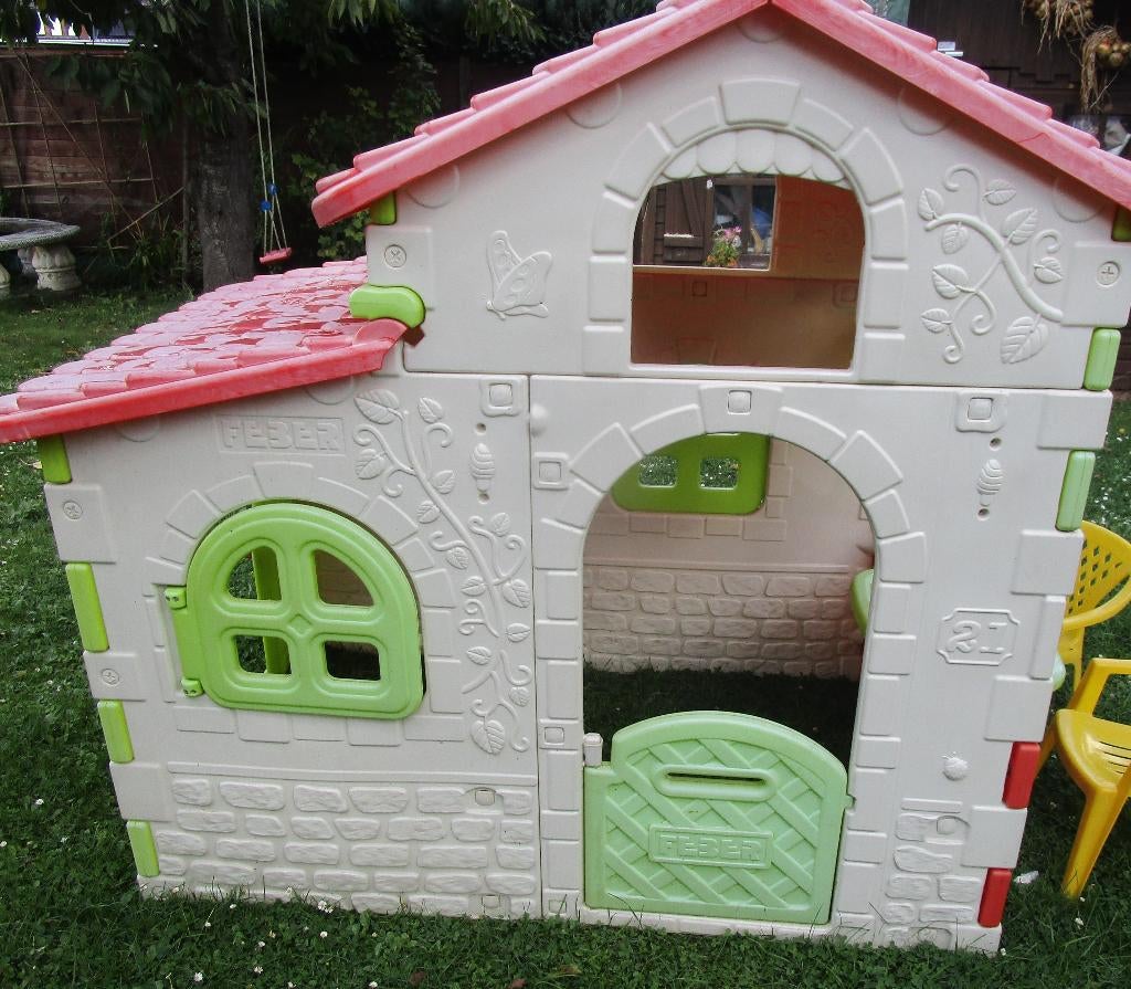 groot speelhuis 'Feber', Ophalen, Gebruikt, Kunststof
