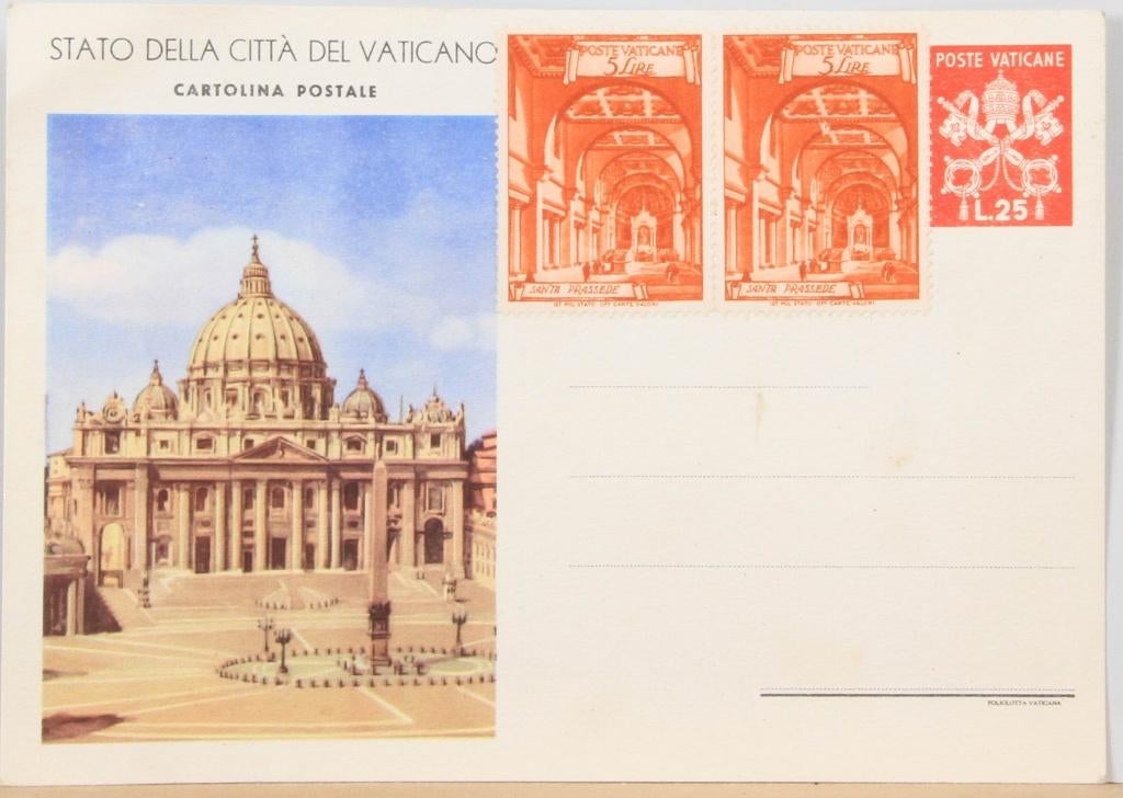 Postkaart "Stato Della Città del Vaticano, Ophalen of Verzenden, Ongelopen, Gebouw