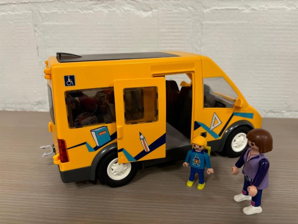Playmobil - schoolbus, Ophalen, Zo goed als nieuw, Complete set