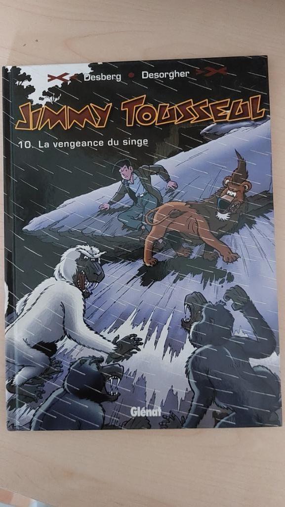 BD- Jimmy Tousseul, la vengeance du singe, Une BD, Enlèvement, Comme neuf