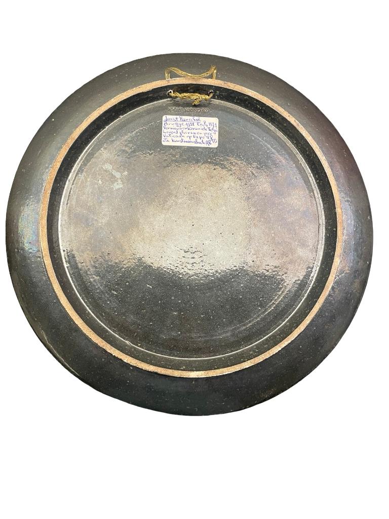 Joost Maréchal - Gesigneerde keramische schaal - 25,5 cm, Ophalen of Verzenden