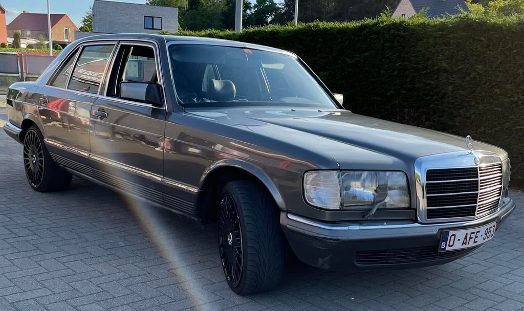 Mercedes 500 sel w126 full option lpg opendak airco 1982, Automaat, 4 deurs, Achterwielaandrijving, 5000 cc