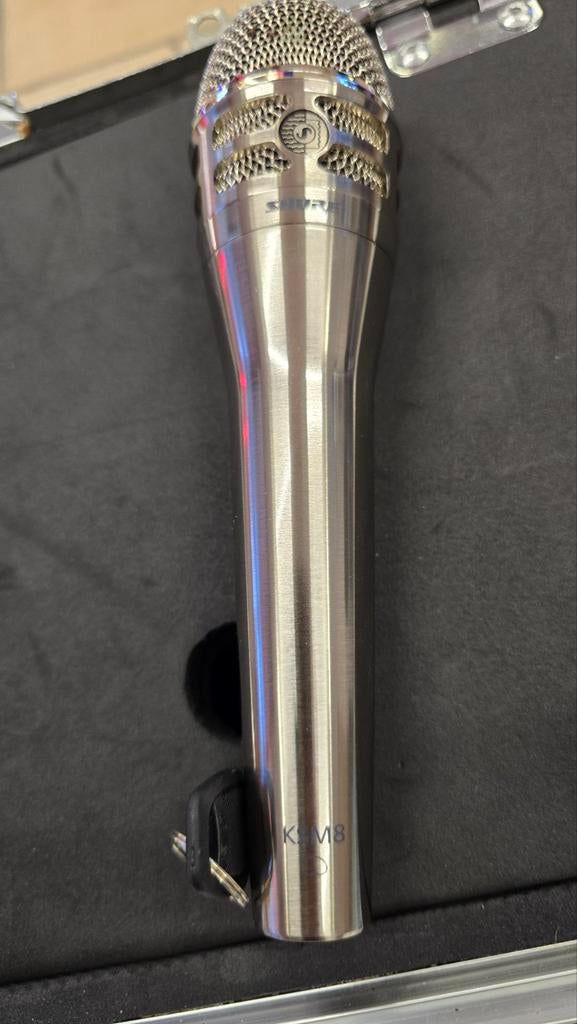 ENSEMBLE DE 10 KSM 8M DANS UN FLIGHT-CASE, Musique & Instruments, Microphones, Enlèvement, Neuf, Micro chant
