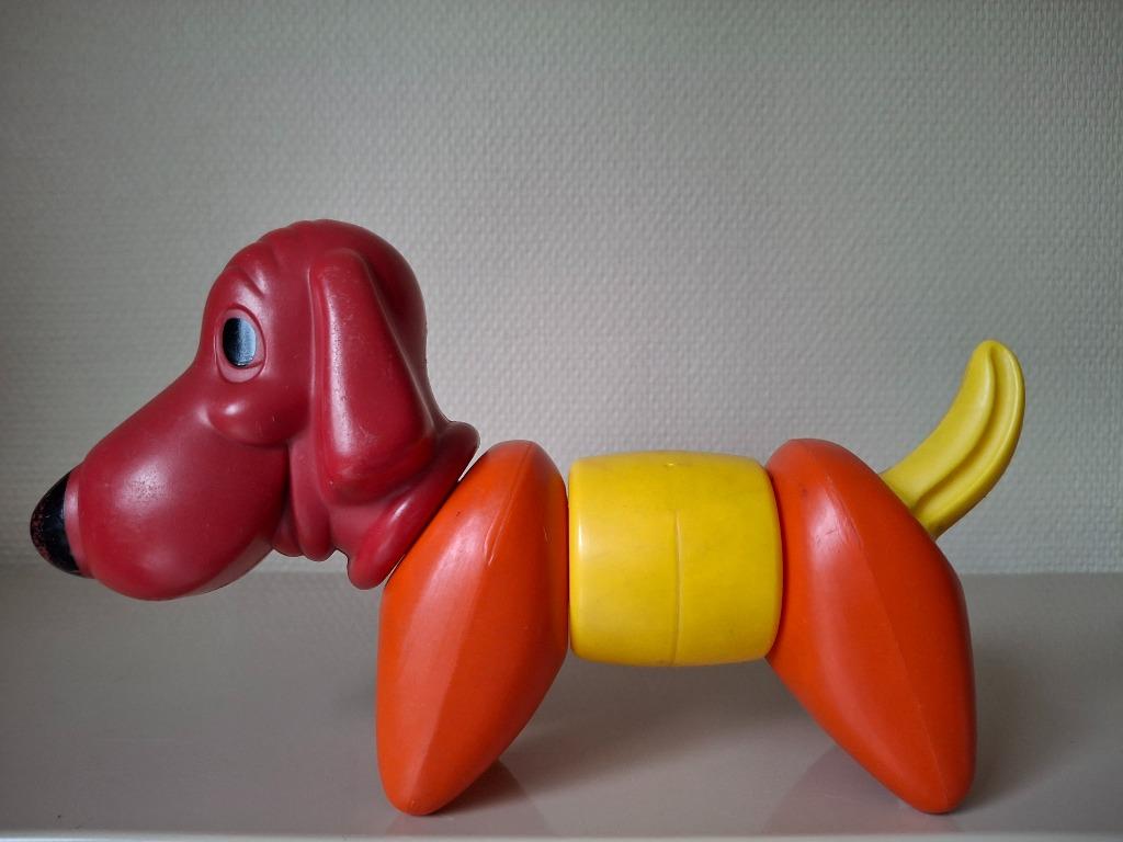 Tupperware 'ZOO-IT-yourself Tupperware Toys' hond jaren '60, Verzamelen, Verzenden, Zo goed als nieuw