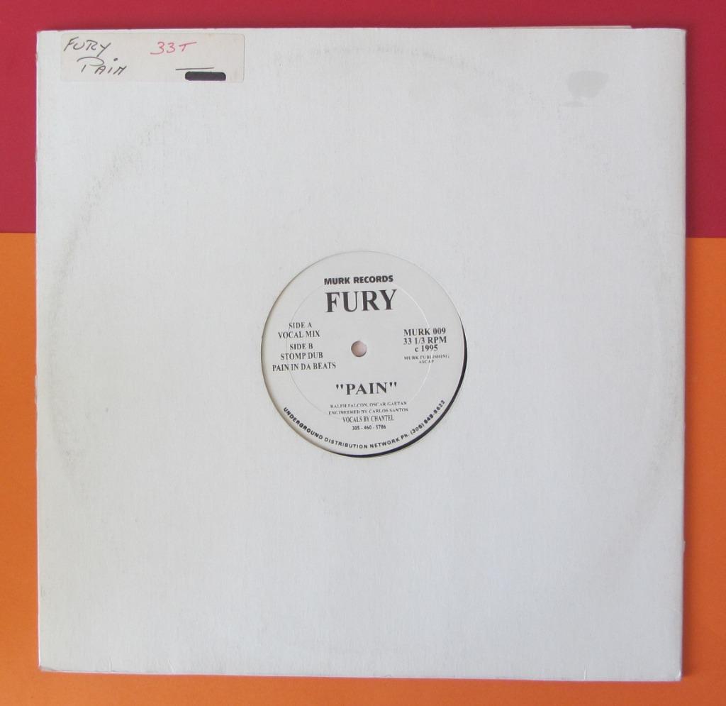 Fury - Pain - Murk records - LP, Enlèvement ou Envoi, Utilisé, 12 pouces, Autres genres