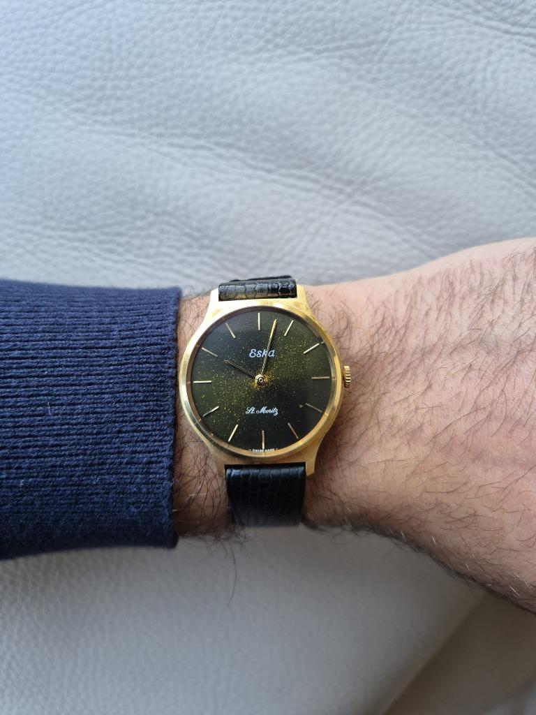 Eska St. Moritz, Overige merken, Staal, Polshorloge, 1960 of later