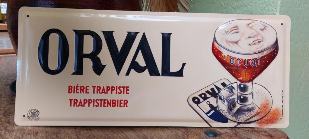 Panneau publicitaire bière d'Orval, Maison & Meubles, Accessoires pour la Maison | Tableaux à écrire & Proverbes, Neuf, Enlèvement ou Envoi