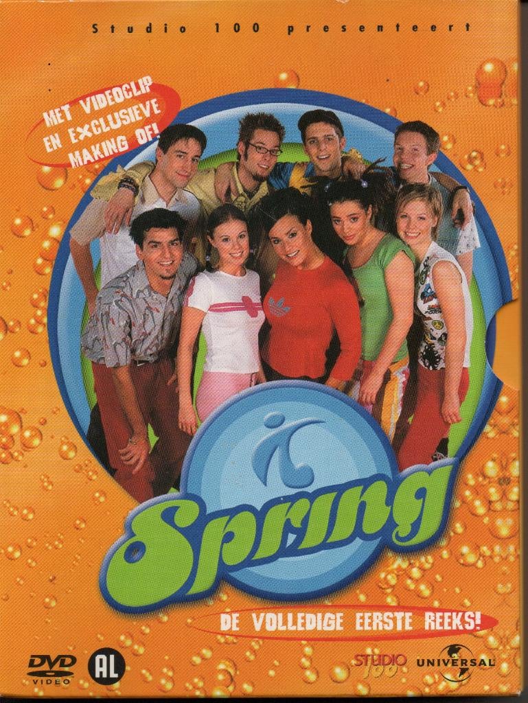Spring Tienersoap Seizoen 1 volledig afl 1 - 26, CD & DVD, DVD | Enfants & Jeunesse, Neuf, dans son emballage, TV non fictionnelle
