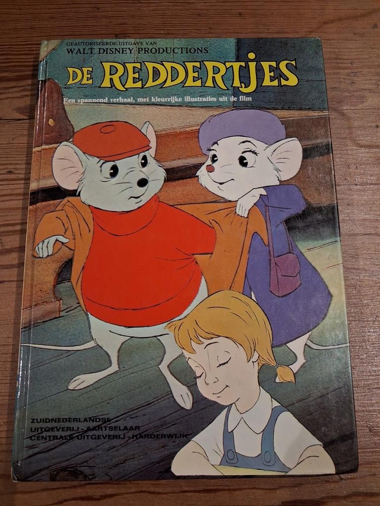 Les sauveteurs Walt Disney 1977, Livres, Enlèvement ou Envoi