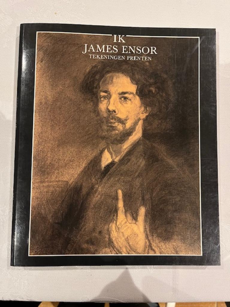 Boek James Ensor, tekeningen en prenten, Ophalen, Zo goed als nieuw, Sabine Bown Taevernier, Grafische vormgeving