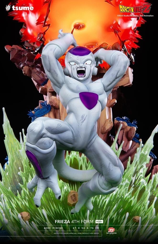 Tsume Art - Dragon Ball Z Statue Frieza 4th Form - HQS+, Collections, Statues & Figurines, Neuf, Fantasy, Enlèvement