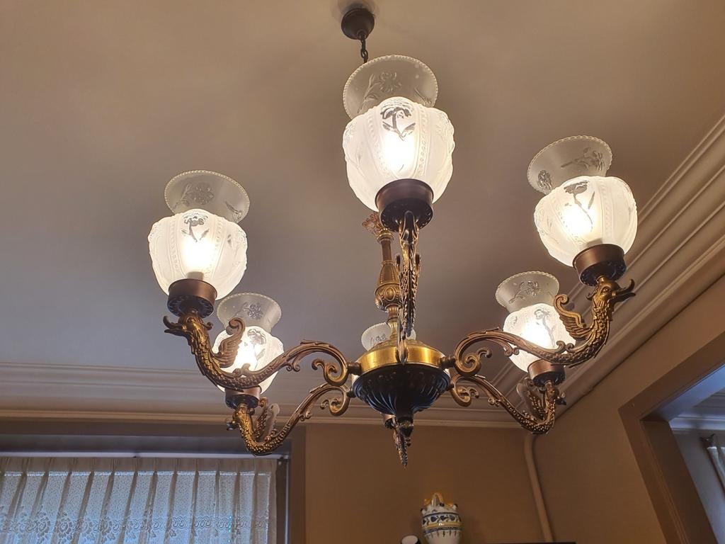 Lustre de salon, Enlèvement ou Envoi, Comme neuf