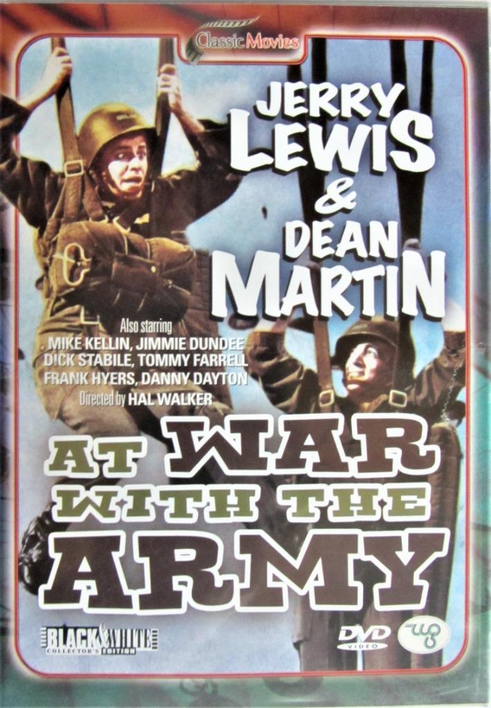 DVD KOMISCHE KOMEDIE- AT WAR WITH THE ARMY (JERRY LEWIS-)..., Cd's en Dvd's, Alle leeftijden, Ophalen of Verzenden, Zo goed als nieuw