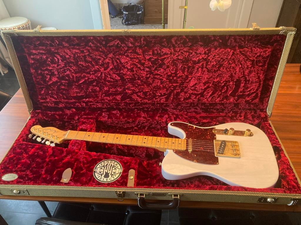 Fender Select Light Ash Telecaster, Enlèvement, Utilisé, Solid body, Fender