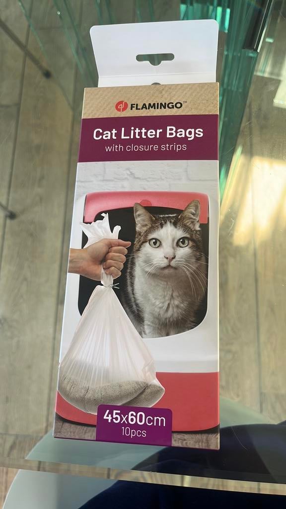 Gratis kattenbak zakken, Dieren en Toebehoren, Ophalen, Zo goed als nieuw
