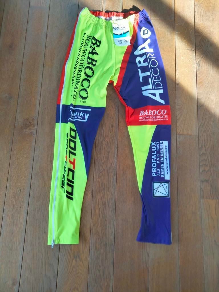 Crossbroek, bmx,... volledige ritssluiting. Nieuw met tags., Fietsen en Brommers, Fietsaccessoires | Fietskleding, Nieuw, XL, Ophalen of Verzenden